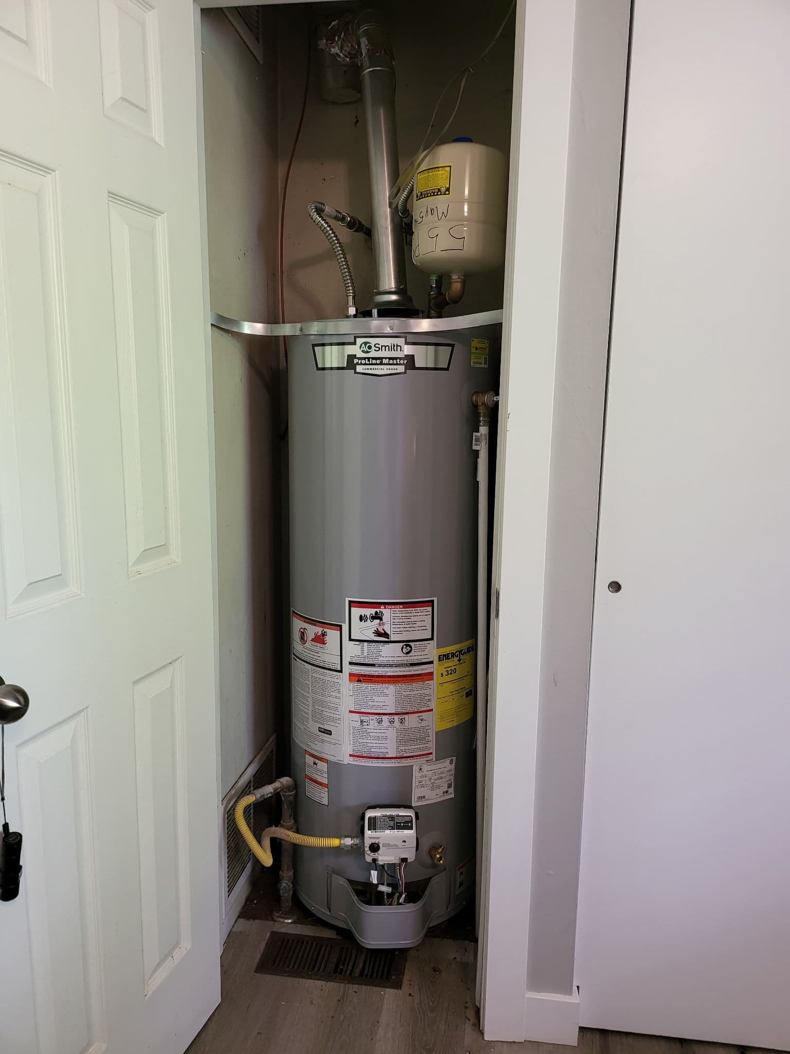 New Water Heater and Expansion Tank Install Gets Hot Water Flowing Again image